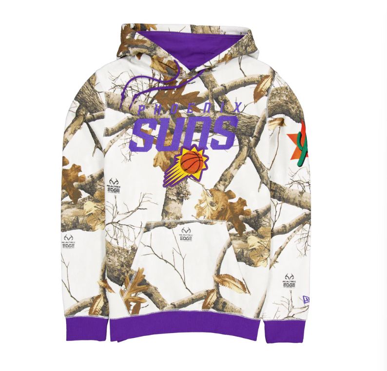 Men 2025 NBA Phoenix Suns hoodie style 1